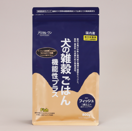 犬の雑穀ごはん 機能性フィッシュ