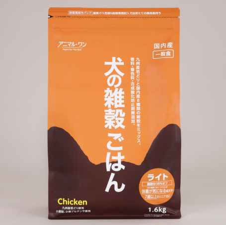 犬の雑穀ごはん ライト（チキン）