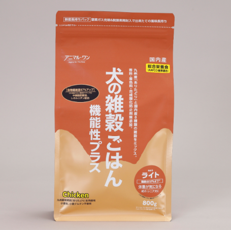 犬の雑穀ごはん 機能性ライト（チキン）